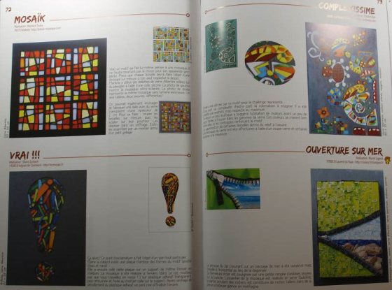 Livre 102 Dessins Interprétés en Mosaique + CD inclus