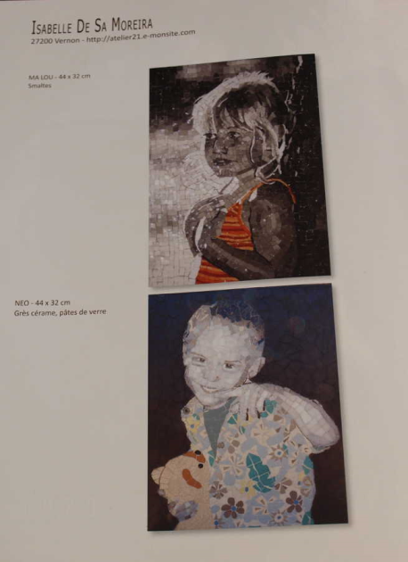 Livre Portraits en Mosaïque