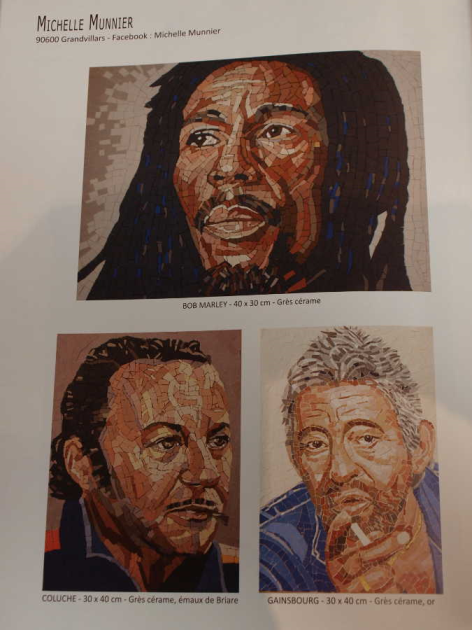 Livre Portraits en Mosaïque