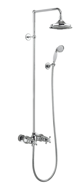 Burlington - Douche Thermostatiques Apparentes Bain Douche - Eden - BEF2S+V16 