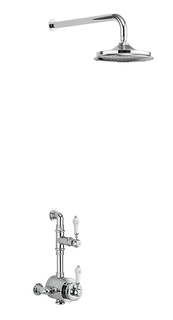 Burlington - Douche Thermostatiques Apparente - Stour - BF1S+V16