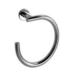 Touch - Porte Serviettes Anneau - Chrome - A46160