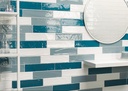 Faience Manhattan, 7.5 x 30 cm, Vendu au m², 1 Bte = 0.50 m²