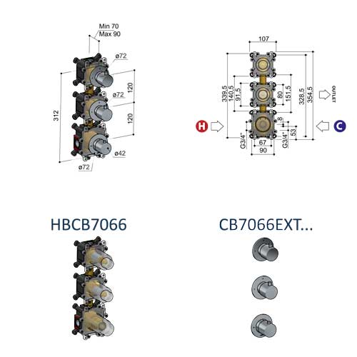 Corps Encastré - HBCB7066