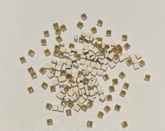 Mini Terre Cuite 5 x 5 mm Taupe , Par 50g