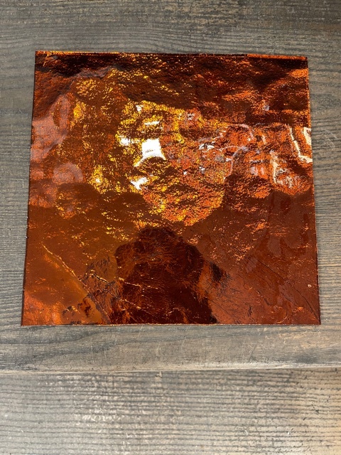 Miroir Coloré - Cannelle - 20 x 20 cm