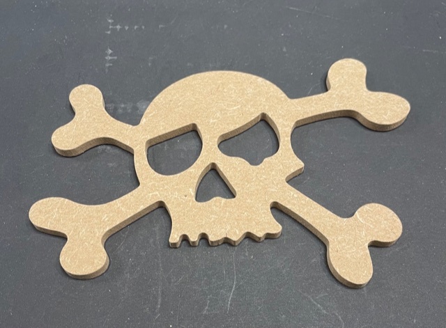 Tête de Mort 16 x 12 cm N°12