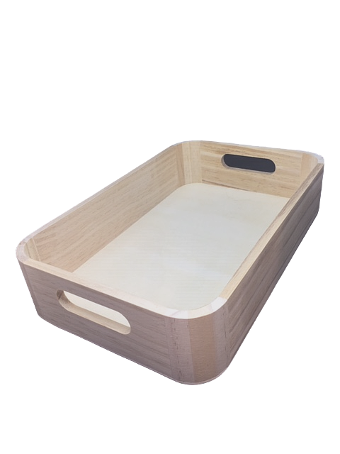 Plateau avec poignée 29 x 19 cm