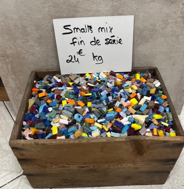 Smalts mix - Fin de série - Par 100g