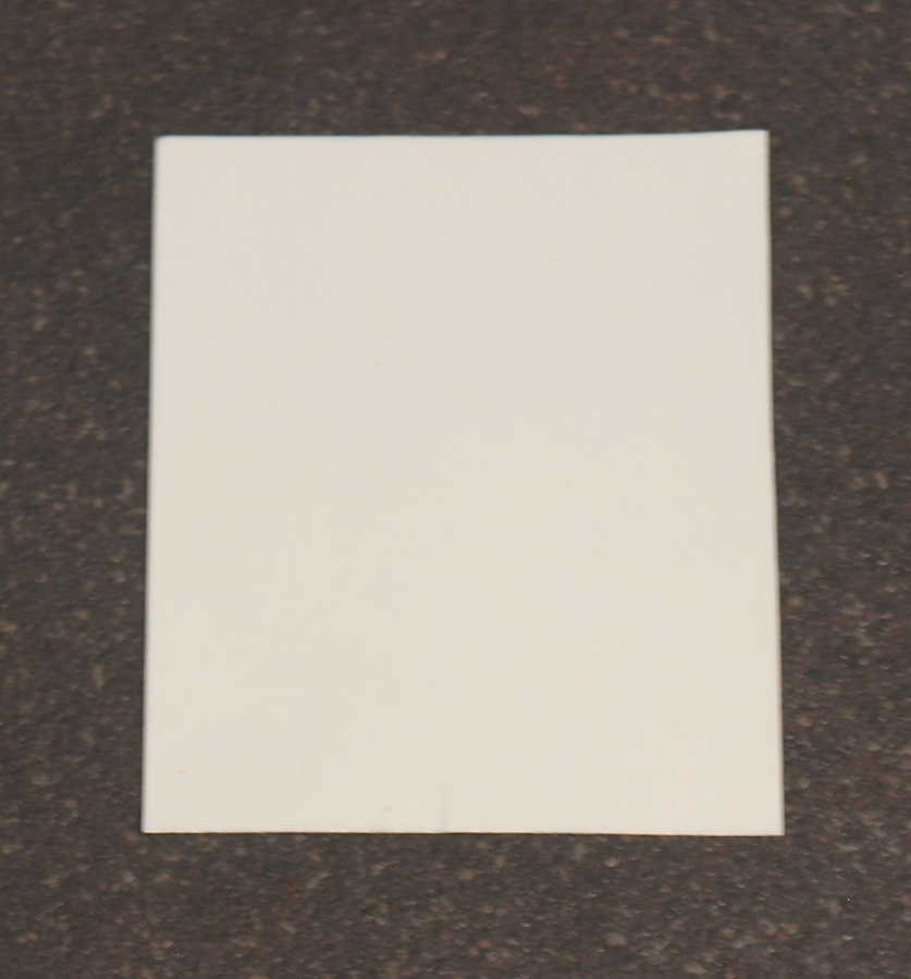 Dichroïc Rouge/Transparent, vendu à la feuille