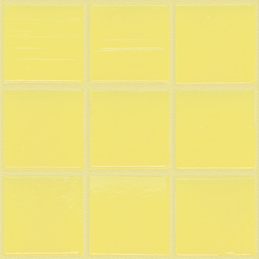 Pate de Verre Unilis 2 x 2 cm - 195 Jaune Paille, Par 100 gr