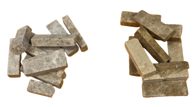 Marbre Emperador Light - 4,1 x 1 cm, Par 100 gr