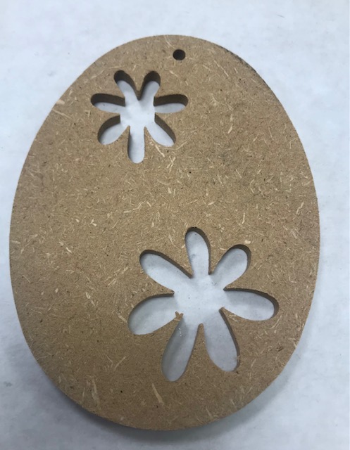 Oeuf Ajouré 8 x 11 cm