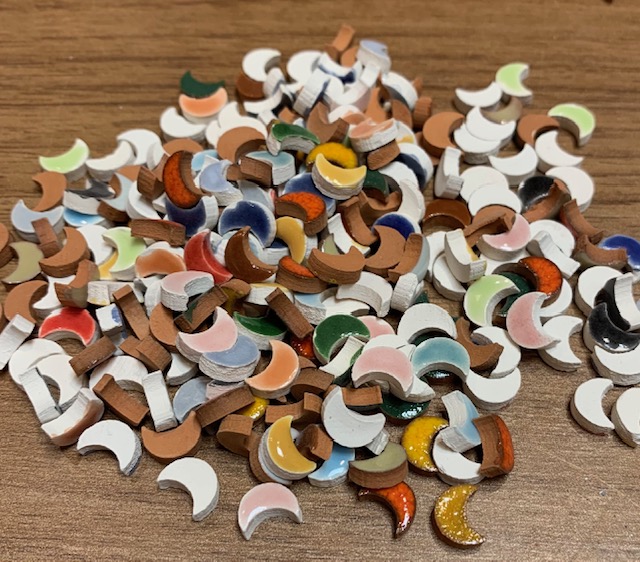 Mix mini mosaïque ( Lune ), Par 50g 
