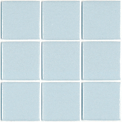 Pâte de verre 315 (Bleu pâle) 2,3 x 2,3 cm, Par 100g