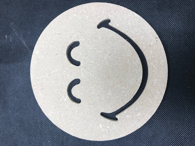 Smiley Sourire - 14x14 cm 