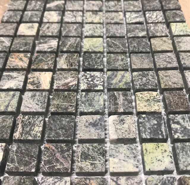 Marbre - Selva Fossile - 1.5 x 1.5 cm , par 100 g.