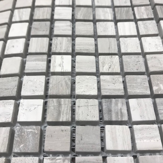 Marbre ,Grigio Tortora , 1.5 x 1.5 cm , par 100 g.