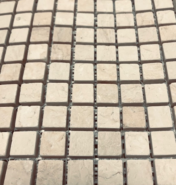 Marbre - Pietra Crema - 1.5 x 1.5 cm , par 100 g.