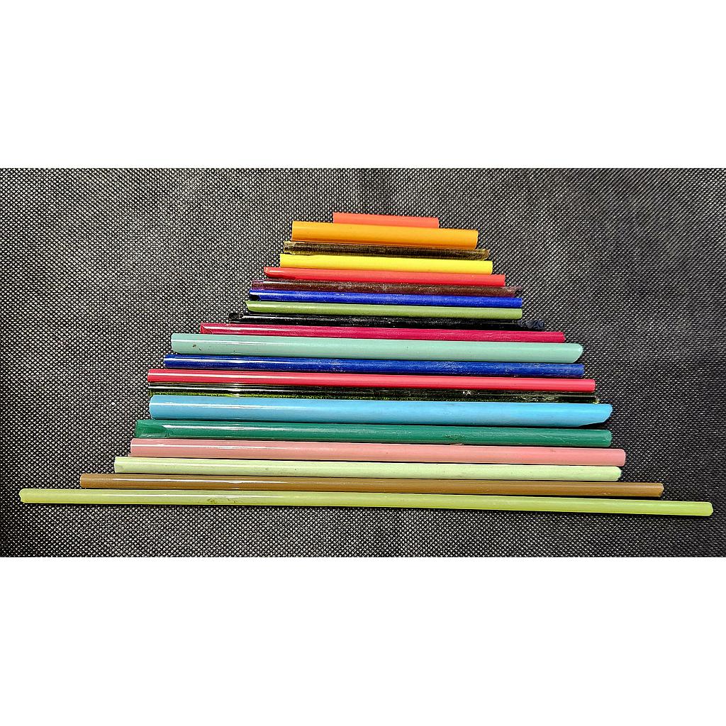 Mix tiges de verre, vendu par 200g