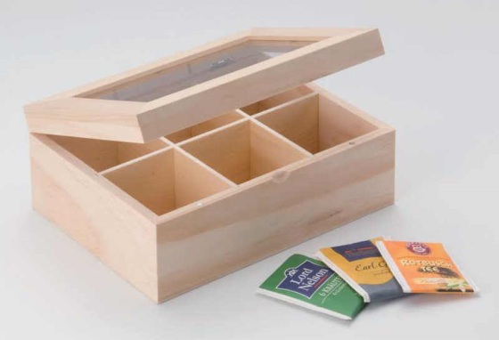 Boîte à thé 22 x 16 x 9 cm n°212