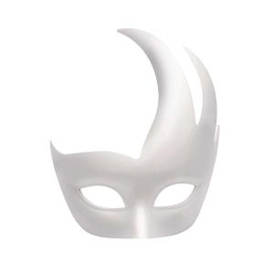 Masque Flamme , 16 x 19 cm .