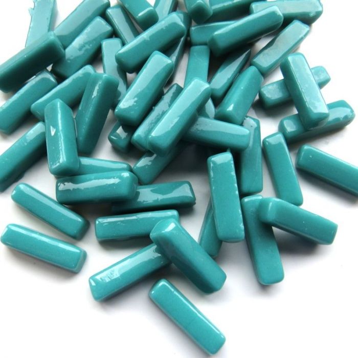Bâtonnets Bleu Clair Canard - 20 mm x 6 mm , par 100 g .