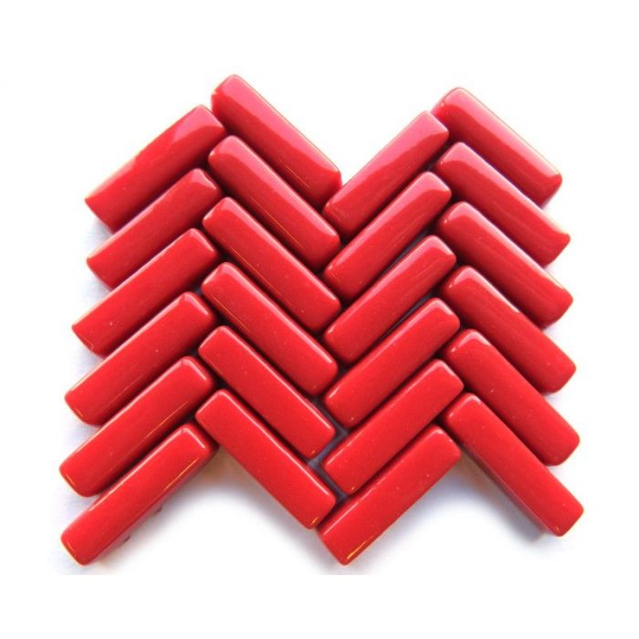 Bâtonnets rouge, 20 mm x 6 mm, par 100 g 