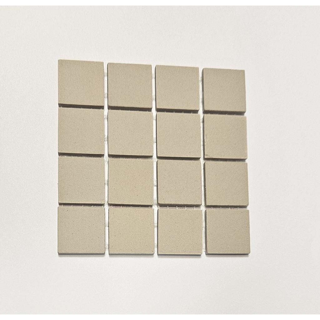 Grès Cérame 2,3 x 2,3 cm - 0340 Gemstone Beige, Par 100 gr 