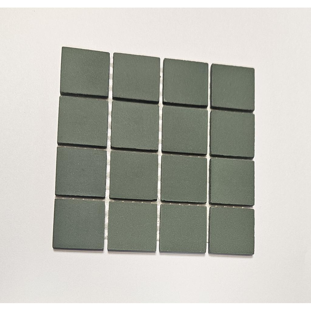 Grès Cérame 2,3 x 2,3 cm - 0350 Vert Gazon, Par 100 gr 