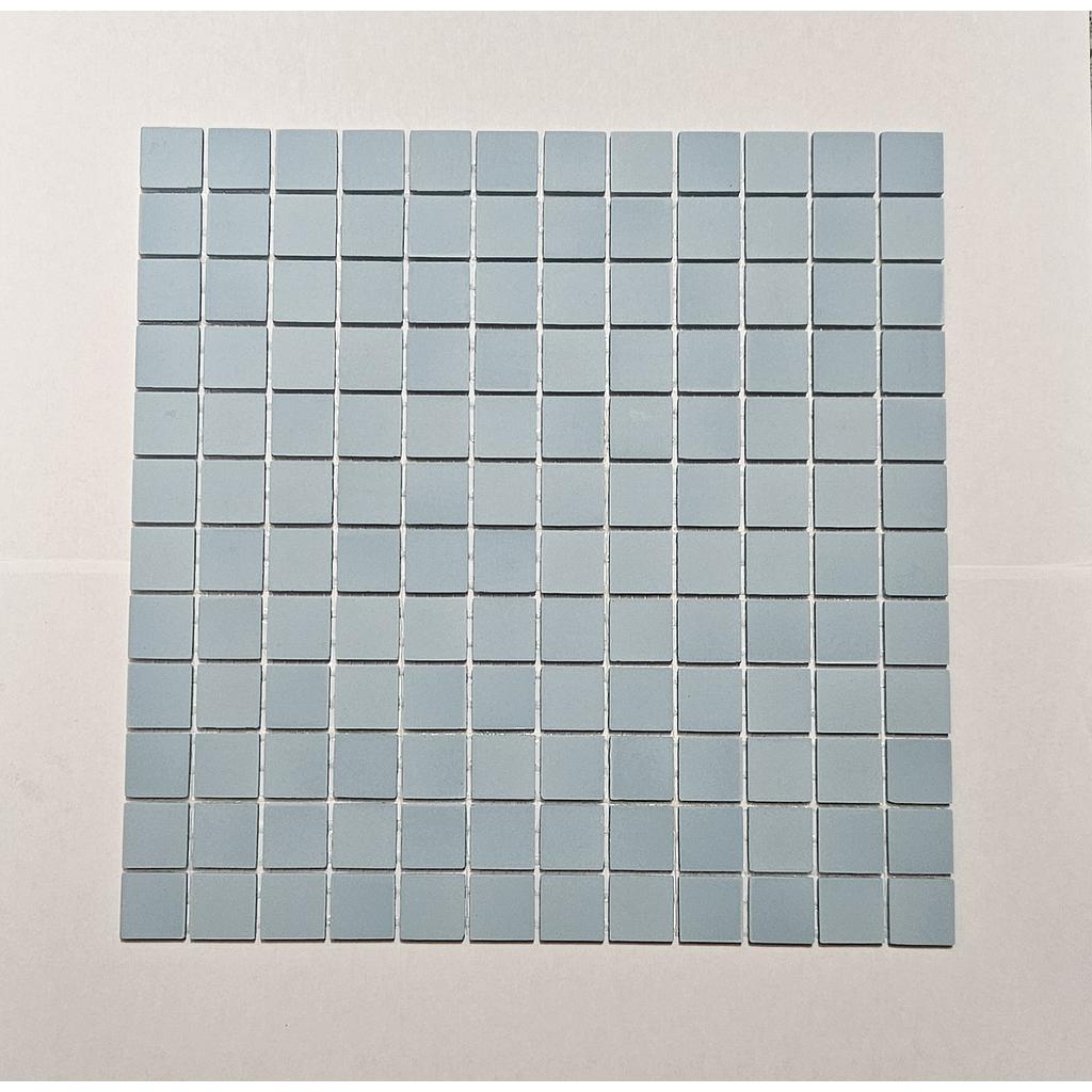Grès Cérame 2,3 x 2,3 cm - 0214 Turquoise, à la plaque 