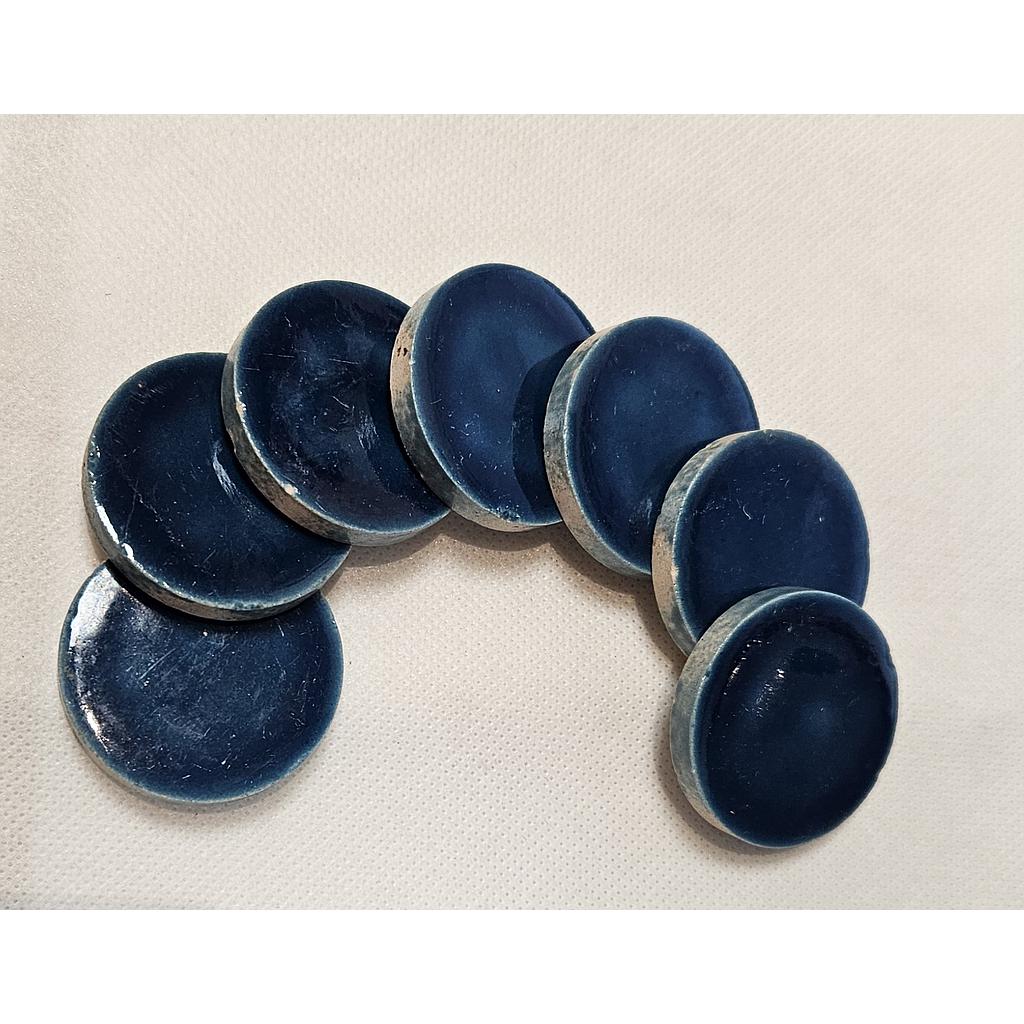 Rond émaillé 4 cm, épaisseur 6mm, vendu par 100g