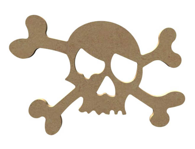 Tête de Mort - 16 x 12 cm