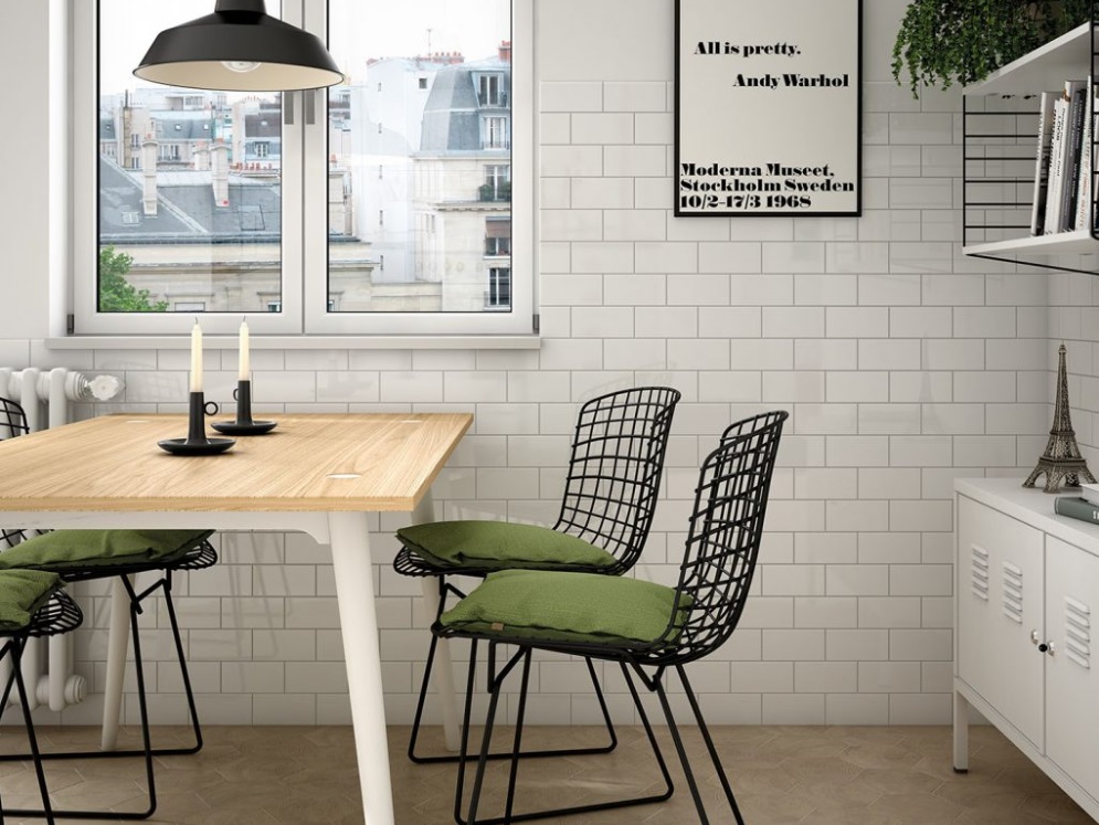 Faïence Evolution, 7.5 x 15 cm, Vendu au m², 1 Bte = 0.5 m²