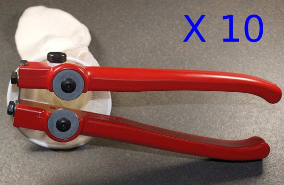 Pinces Zag Zag - Lot de 10