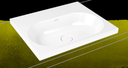 Vasque Semi Encastrée Centro, Acier Émaillé