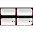 Baignoire Saniform V1-V4, Acier Émaillé