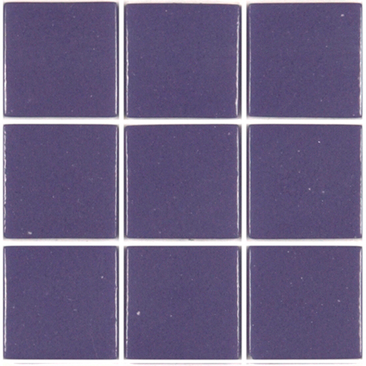 Pâte de verre 308 (Violet) 2,3 x 2,3 cm, par 100g