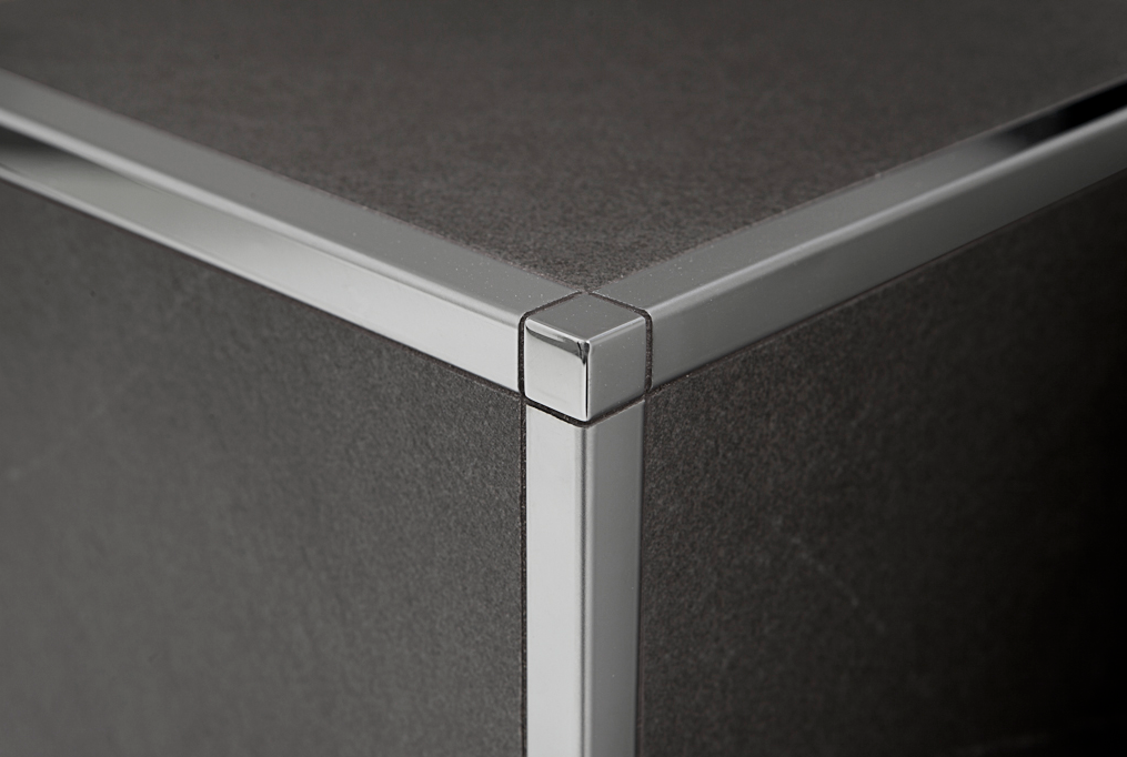 ZQBN / Angles pour profilé - ProAngle Q - Alu Brillant Poli - 