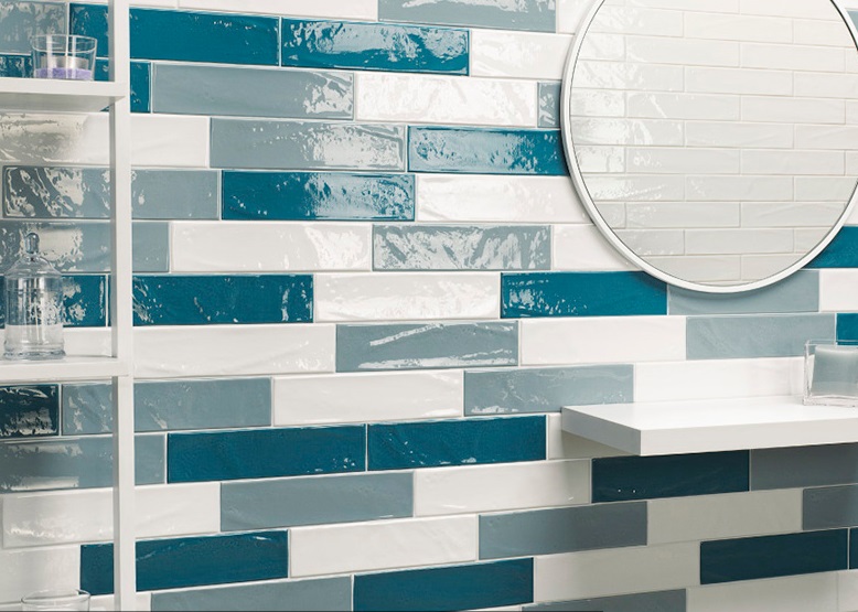 Faience Manhattan, 7.5 x 30 cm, Vendu au m², 1 Bte = 0.50 m²