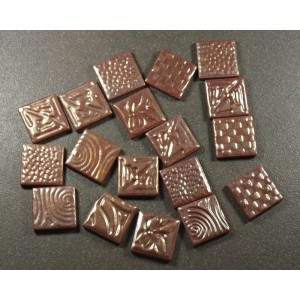 Aztec Bordeaux 2,4 x 2,4 cm par 100g