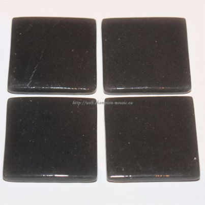 Pâte de verre 260 (Gris foncé) 2,3 x 2,3 cm, par 100g