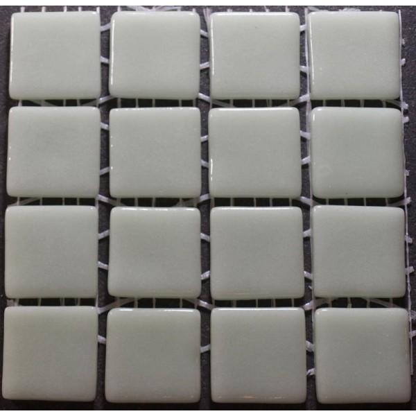 Pate de verre Phosphorescente (Blanc) 2,4 x 2,4 cm, par 100g