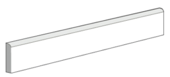 Plinthes Déchirer, 3.8 x 60 cm, Vendu ml, 1 Bte = 6 ml