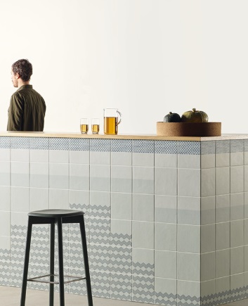 Grès Tape Mesh Half, 20.5 x 20.5 cm, Vendu au m², 1 Bte = 0.67 m²