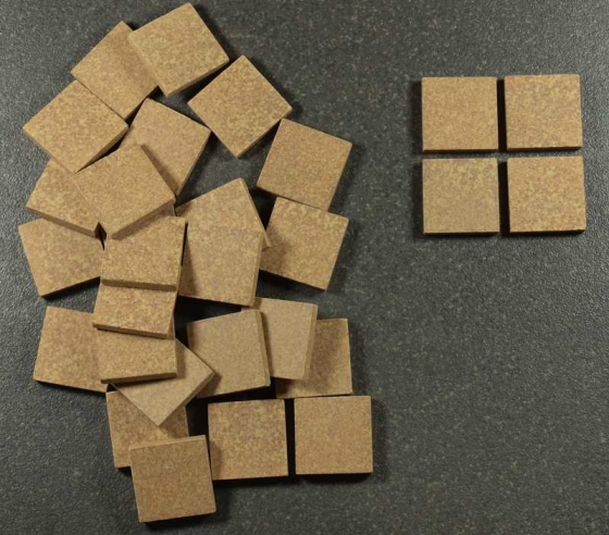 Grès Cérame Paray 2 x 2 cm - Beige 5