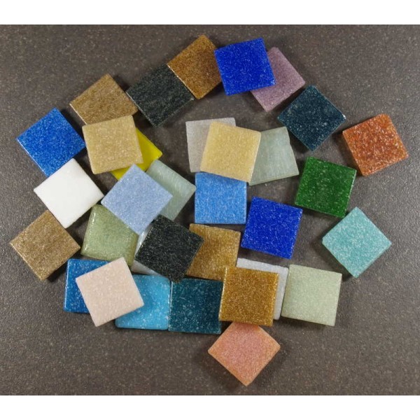 Pate de Verre 2 x 2 cm Mixte, par 100g
