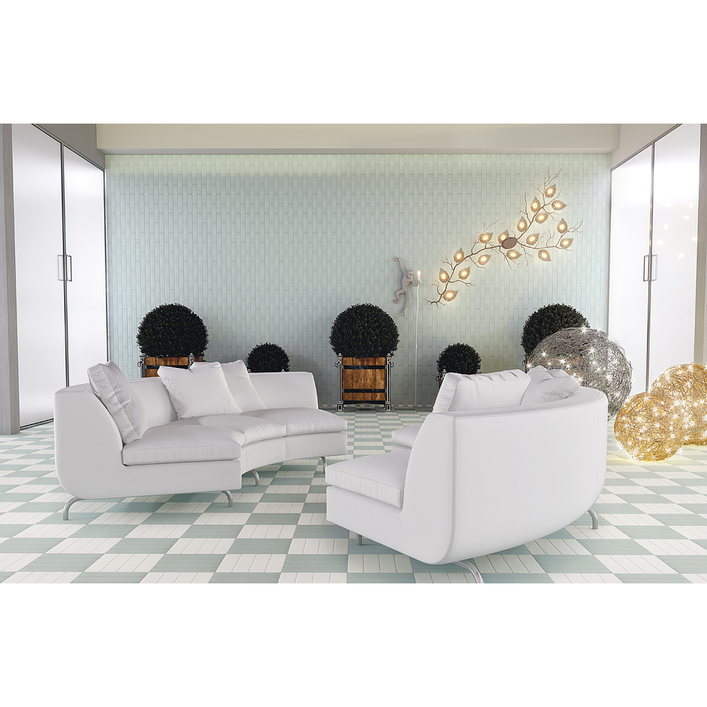 Grès Cérame Manhattan Brick, 6.3 x 25.5 cm, Vendu au m², 1 Bte = 1.22 m²