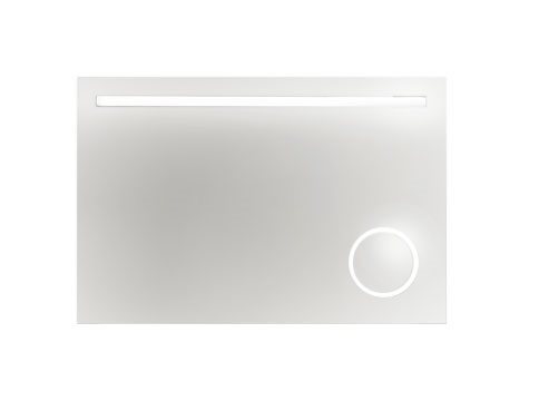 Miroir Avec Cadre Eclairage Supérieur LED - H. 80 cm - S8610