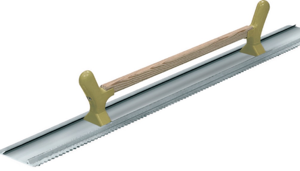 Règle à Dresser Crantée 1m